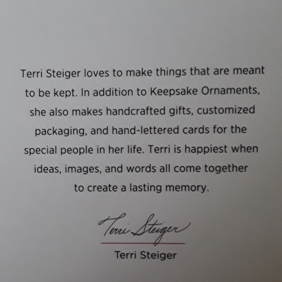 NIB Hallmark Keepsake American Flag Glass Ornament - Picture 6 of 14